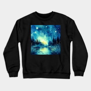 Aurora Lake Crewneck Sweatshirt